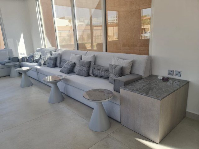 Upholstery detail